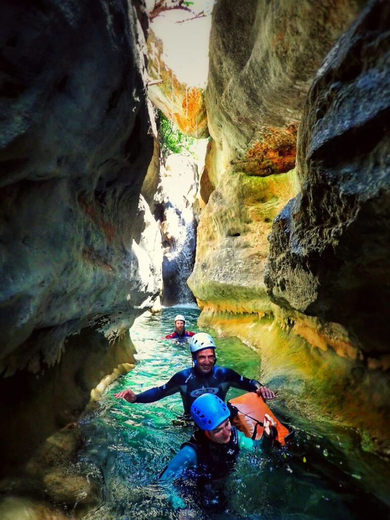 séjour canyon en espagne